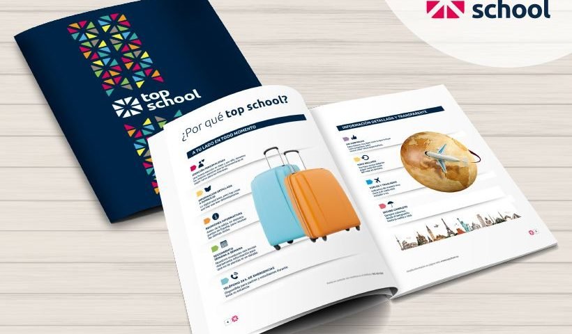 Top School: diseño de catálogo de cursos