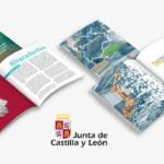 diseño de revista para la Junta de Castilla y León