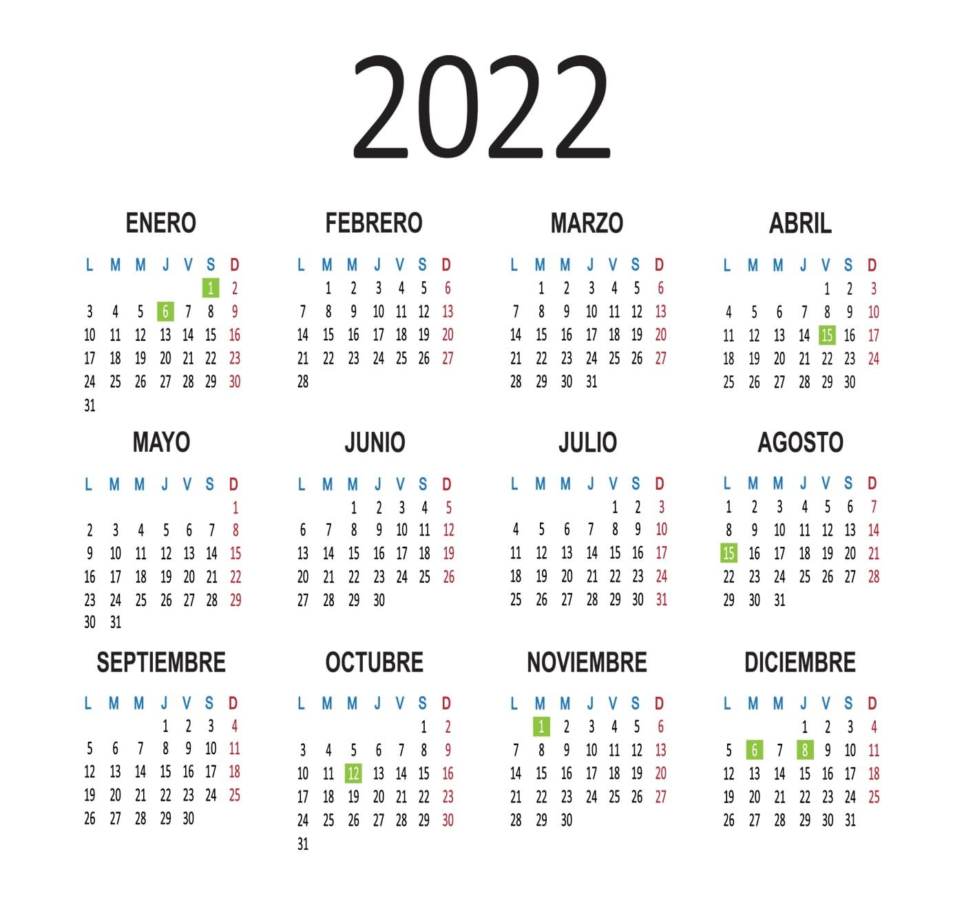 El Calendario Laboral De 2022 Ya Es Oficial Incluye 12 Festivos Hot Sex Picture 3429