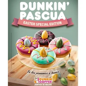 Publicidad en Semana Santa Dinkin pascua