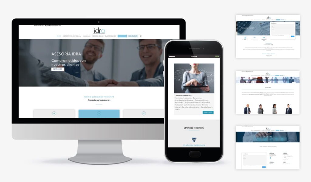 Diseño web para asesorías