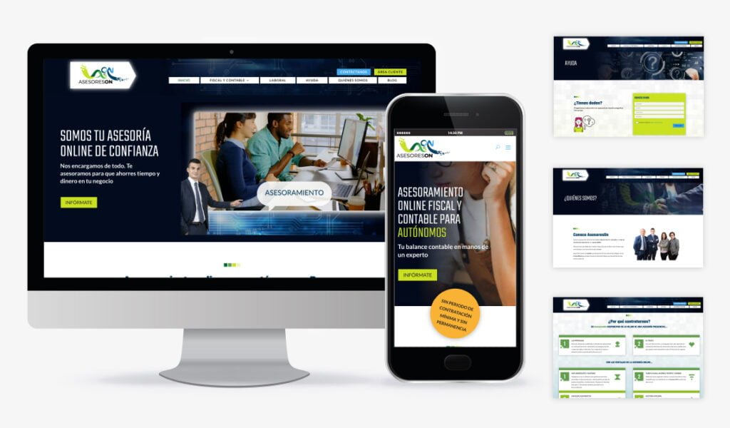 Diseño web para asesorías