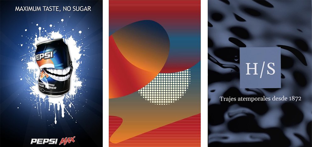 Tendencias diseño gráfico en 2025. colores con textura