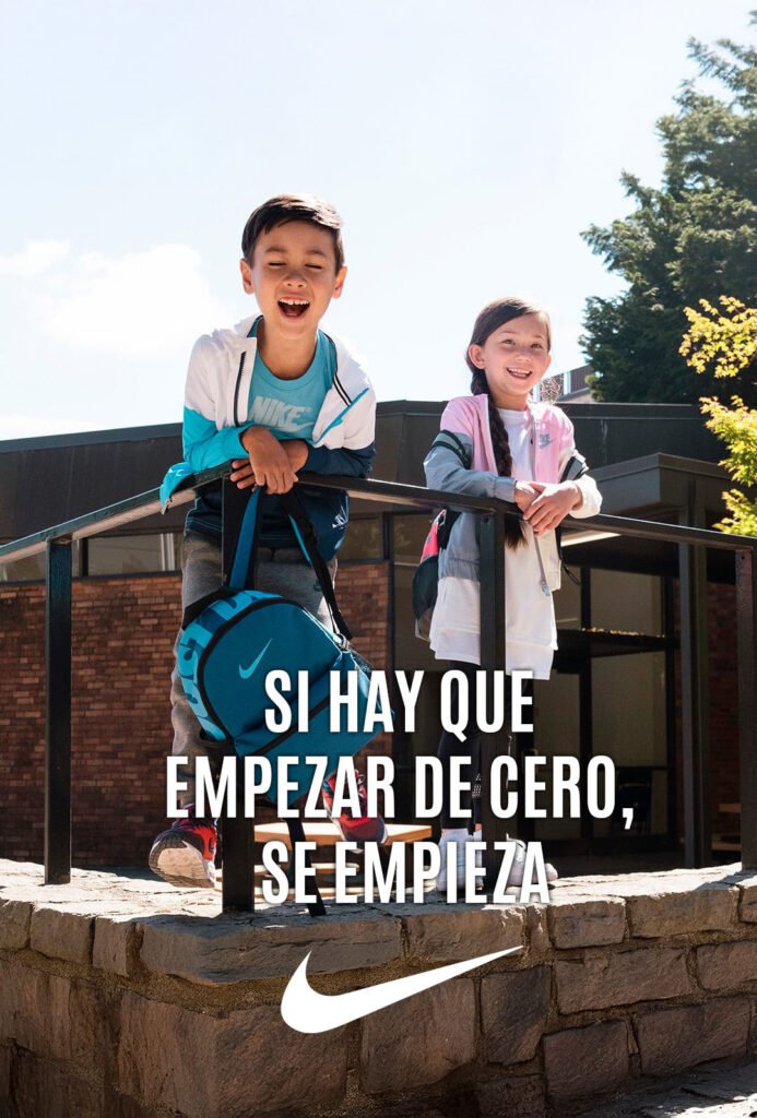 imagen marketing también vuelve al cole nike